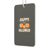 Gelukkig Halloween Pompoen Vleermuis Vector Luchtverfrisser (Links)