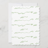 Gelukkig Halloween pompoen wijnstok kostuum feest Kaart (Achterkant)