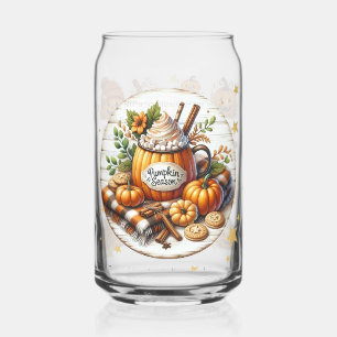 Gelukkig Halloween Pompoenen Iced Coffee Glas