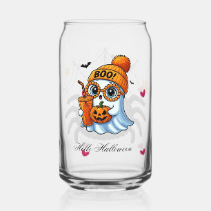 Gelukkig Halloween Pompoenen Iced Coffee Glas