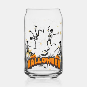 Gelukkig Halloween Pompoenen Iced Coffee Glas