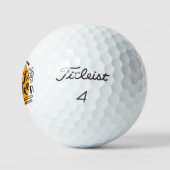 Gelukkig Halloween Quote Golfballen (Logo)