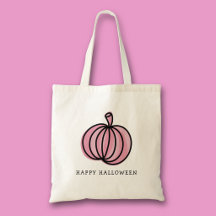 Gelukkig Halloween Roze Pompoen