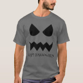 Gelukkig Halloween Scary Ghost Face Halloween T-shirt (Voorkant)