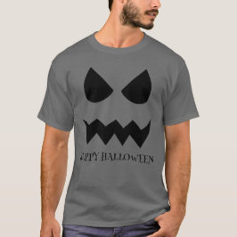 Gelukkig Halloween Scary Ghost Face Halloween T-shirt