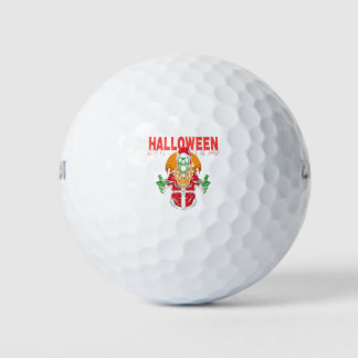 Gelukkig Halloween schedel Golfballen