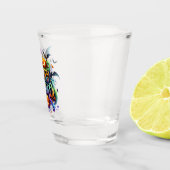 Gelukkig Halloween Shot Glass Glas (Rechts)