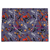 Gelukkig Halloween Snoepzak Groot Cadeauzakje (Voorkant)