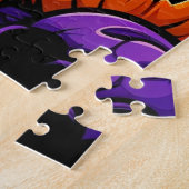 Gelukkig Halloween | Spokenhuis Legpuzzel (Zijkant)