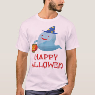 Gelukkig Halloween spook dat Jack O Lantern emmer T-shirt