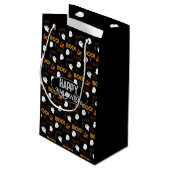 GELUKKIG HALLOWEEN SPOOKY ENG SPOOKT KLEIN CADEAUZAKJE (Achterkant Gekanteld)