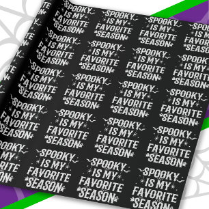 Gelukkig Halloween Spooky Seizoen Grappig Hallowee Cadeaupapier
