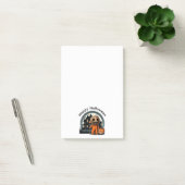 Gelukkig Halloween Spukhuis met Kind Post-it® Notes (Kantoor)