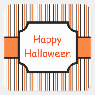 Gelukkig Halloween Stickers