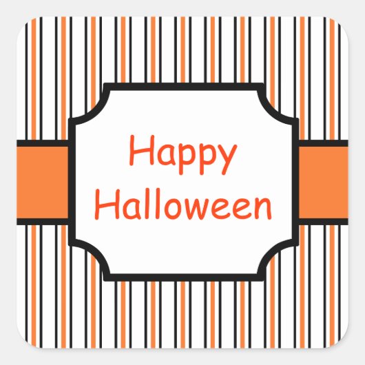 Gelukkig Halloween Stickers (Voorkant)