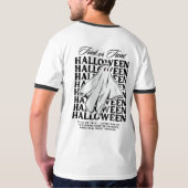 Gelukkig Halloween T-shirt (Achterkant)