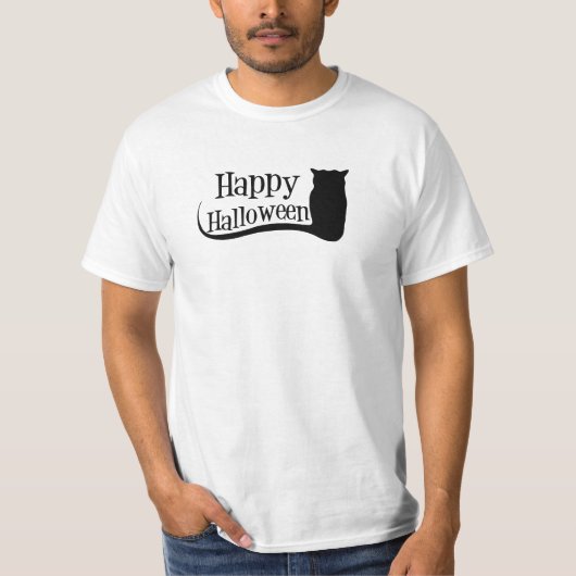 Gelukkig Halloween T-shirt (Voorkant)