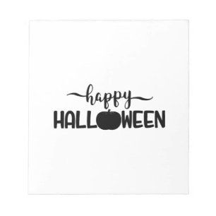 Gelukkig Halloween t-shirts halloween Notitieblok