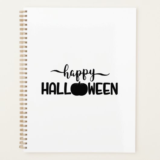 Gelukkig Halloween t-shirts halloween Planner (Voorkant)