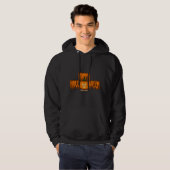 Gelukkig Halloween-trui Hoodie (Voorkant volledig)
