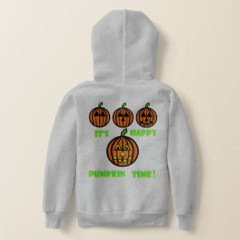 Gelukkig Halloween-trui Hoodie Pompoen Herfst