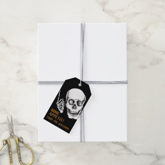Gelukkig Halloween vader grap Cadeaulabel (Met Touw)