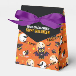 Gelukkig Halloween Vleermuis Volle Maan Favoriet D Bedankdoosjes