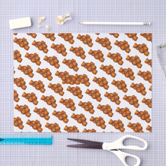 Gelukkig HalloweenTissue papier - 15 gsm (10lb), w (Craft)