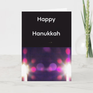 Gelukkig Hanukka Feestdagen Kaart