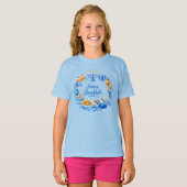 Gelukkig Hanukka Krans T-shirt (Voorkant volledig)