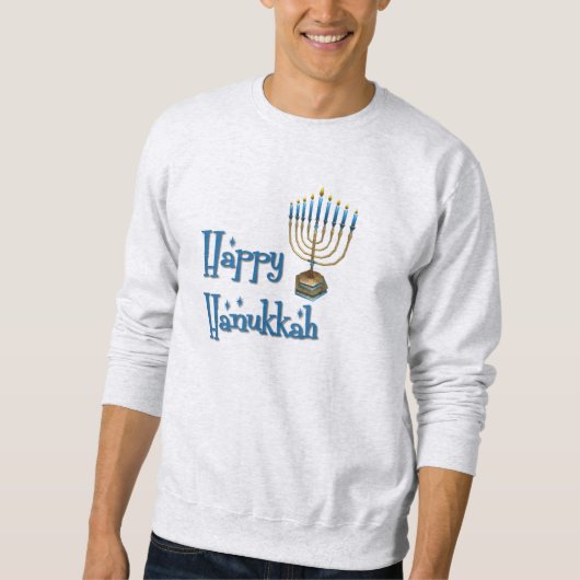 Gelukkig Hanukka T-shirt (Voorkant)