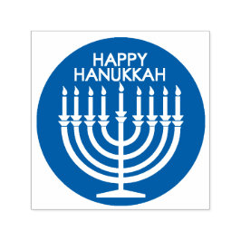 Gelukkig Hanukka zelfinkende stempel