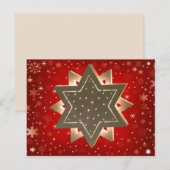 gelukkig Hanukkah-briefkaart Briefkaart (Voorkant / Achterkant)