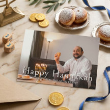 Gelukkig Hanukkah Familie Foto Vakantieviering
