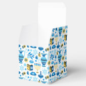 Gelukkig Hanukkah Favor Box Bedankdoosjes (Geopend)
