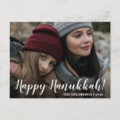 Gelukkig Hanukkah Foto Vakantie Ansichtkaart Feestdagenkaart (Voorkant)