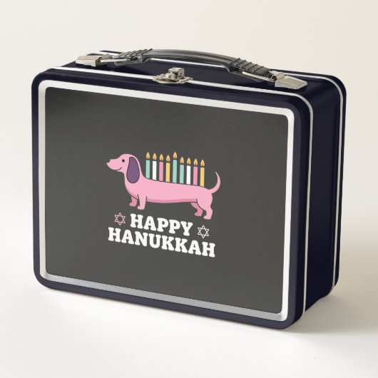 Gelukkig Hanukkah Saushond Hond (Voorkant)