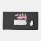 Gelukkig Hanukkah Saushond Hond Bureaumat (Keyboard & Muis)