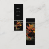 Gelukkig... Happy Mini Visitekaartje (Voorkant / Achterkant)