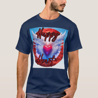 Gelukkig hart t-shirt