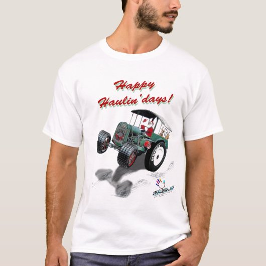 Gelukkig Haulin's dagen! (Kerstmis T) T-shirt (Voorkant)