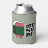 Gelukkig Hawaiiaans Musubi Sushi Nori zeewier Blikjeskoeler (Blikje Voorkant)