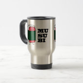 Gelukkig Hawaiiaans Musubi Sushi Nori zeewier Reisbeker (Voorkant links)