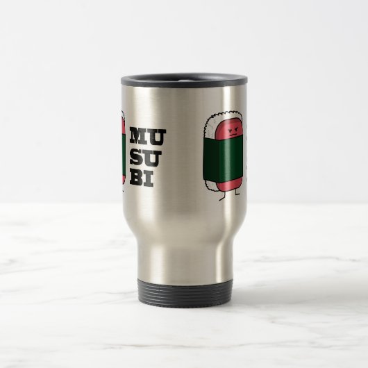 Gelukkig Hawaiiaans Musubi Sushi Nori zeewier Reisbeker (Center)