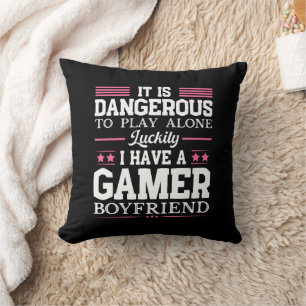 Gelukkig heb ik een grappig stel van het Gamer Vri Kussen