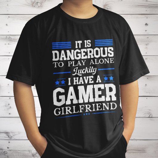 Gelukkig heb ik een grappig stel van het Gamer Vri T-shirt
