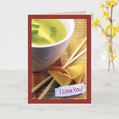 Gelukkig heb ik jou, verjaardagskaart met Fortune  Kaart (Gele Bloem)