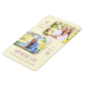 Gelukkig heb je Grandma 2 Foto Moederdag Magneet (Linkerzijde)