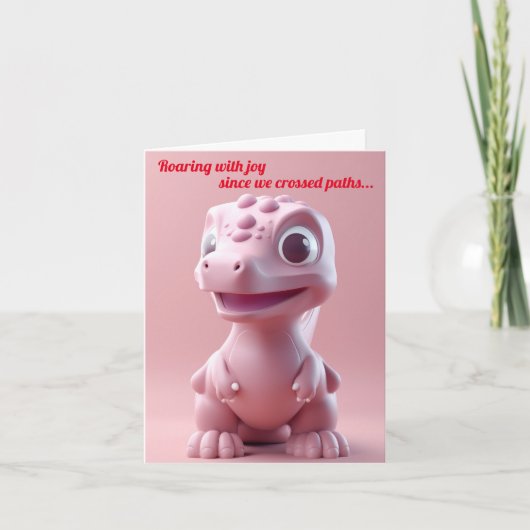 Gelukkig hebben we elkaar ontmoet kaart (Voorkant)