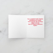 Gelukkig hebben we elkaar ontmoet kaart (Binnen)